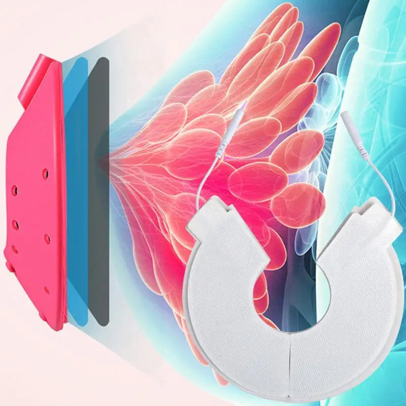 5 Paar wiederverwendbare Elektroden-Massagepads für Akupunktur, TENS-Massagegerät, Nacken- und Rückenentspannung, Zubehör für die Physiotherapie zu Hause – Detail 12