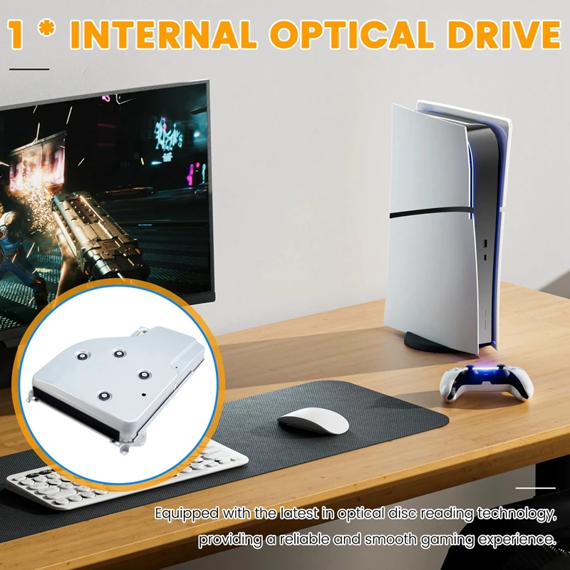 Internal Optical Drive V3.0 For Playstation 5 PS5 Drive Replacement For PS5 Host Optical Drive Repair Accessories