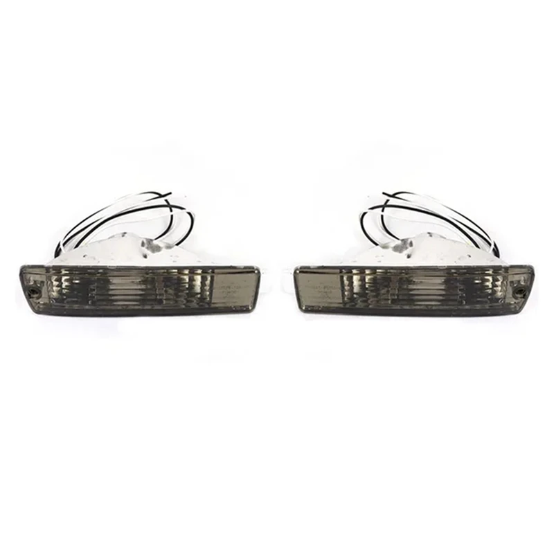 1 Pair For Volkswagen VW Golf 2 MK2 Jetta 2 MK2 1980-1992 Front Turn Signal Bumper Indicator Light Lamp With Harness