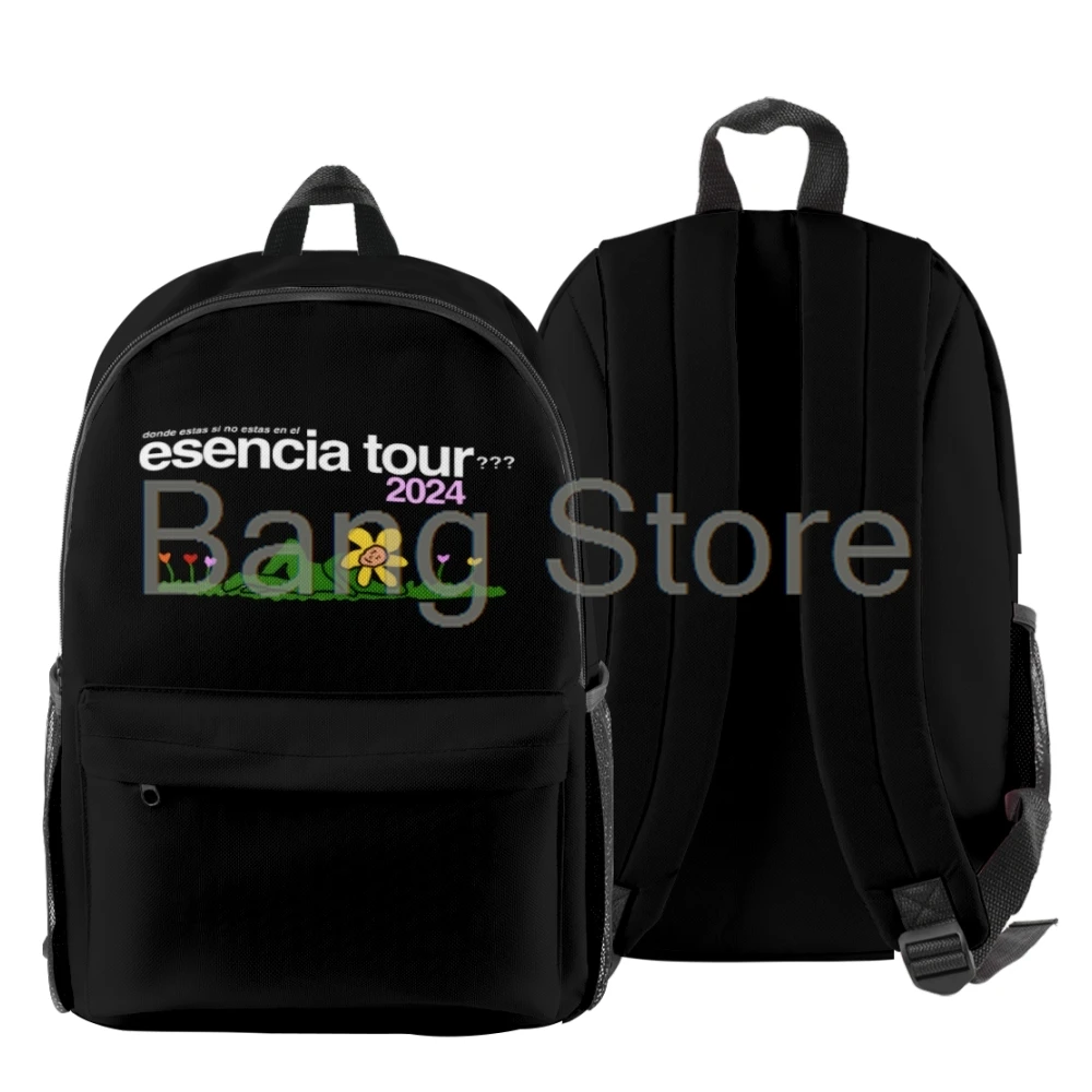 Humbe Esencia Tour Un Descanso Backpack Women Men Shoulders Bag Casual Streetwear Daypack Unisex Travel Bags