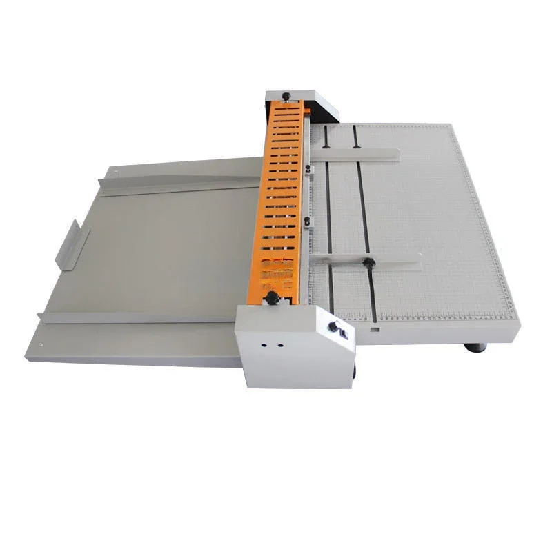 Manual Paper Creasing Machine Paper Sheet Creasing Paper Processing Machinery With Metal and Folding Machine