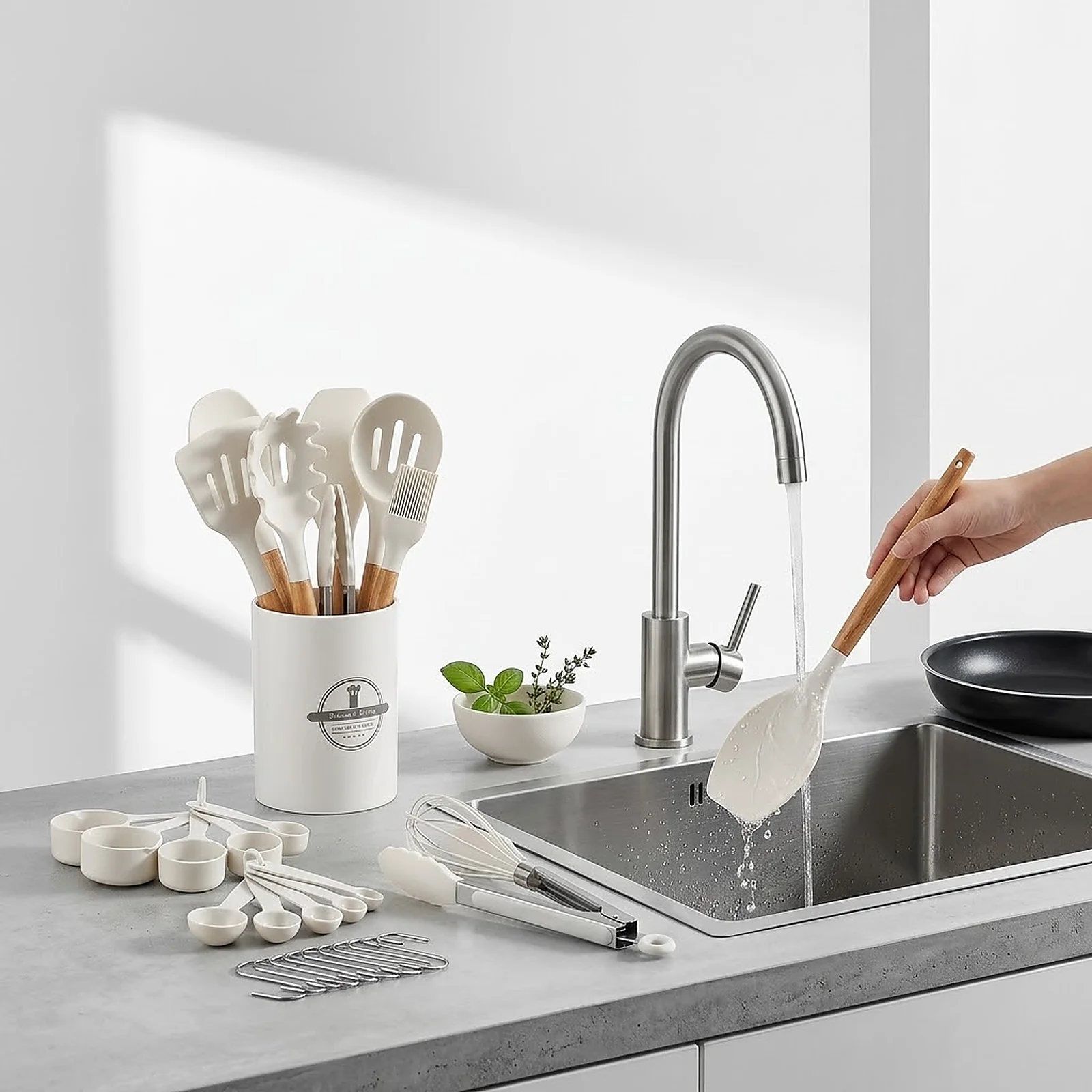 Zoyiancy Ensemble d'ustensiles - Hi Tech Kitchen Accessories avis et prix