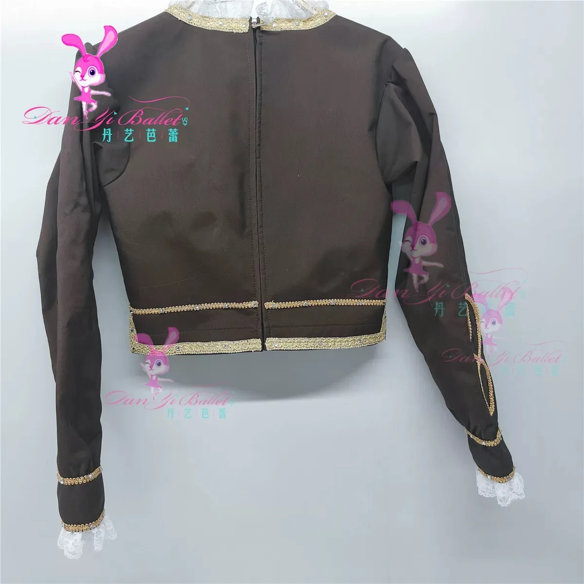 Danyi brown prince suit ballet men's performance costume competition costume performance professional customization