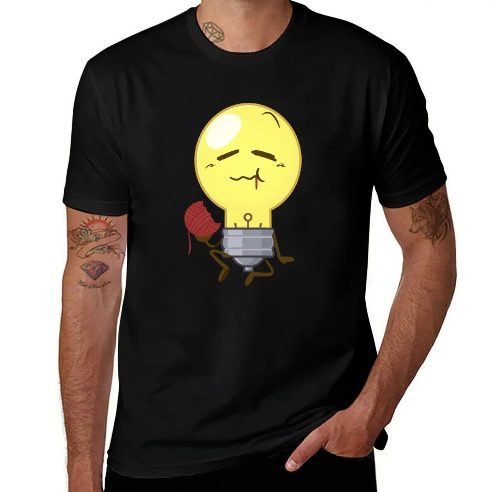 

Lightbulb (Inanimate Insanity) T-Shirt Casual Trendy Short Sleeve T-Shirt