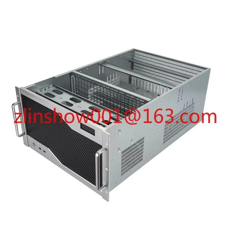 6U 19inch Industrial Server Cases with LCD for EATX MB 240 360 water cooler