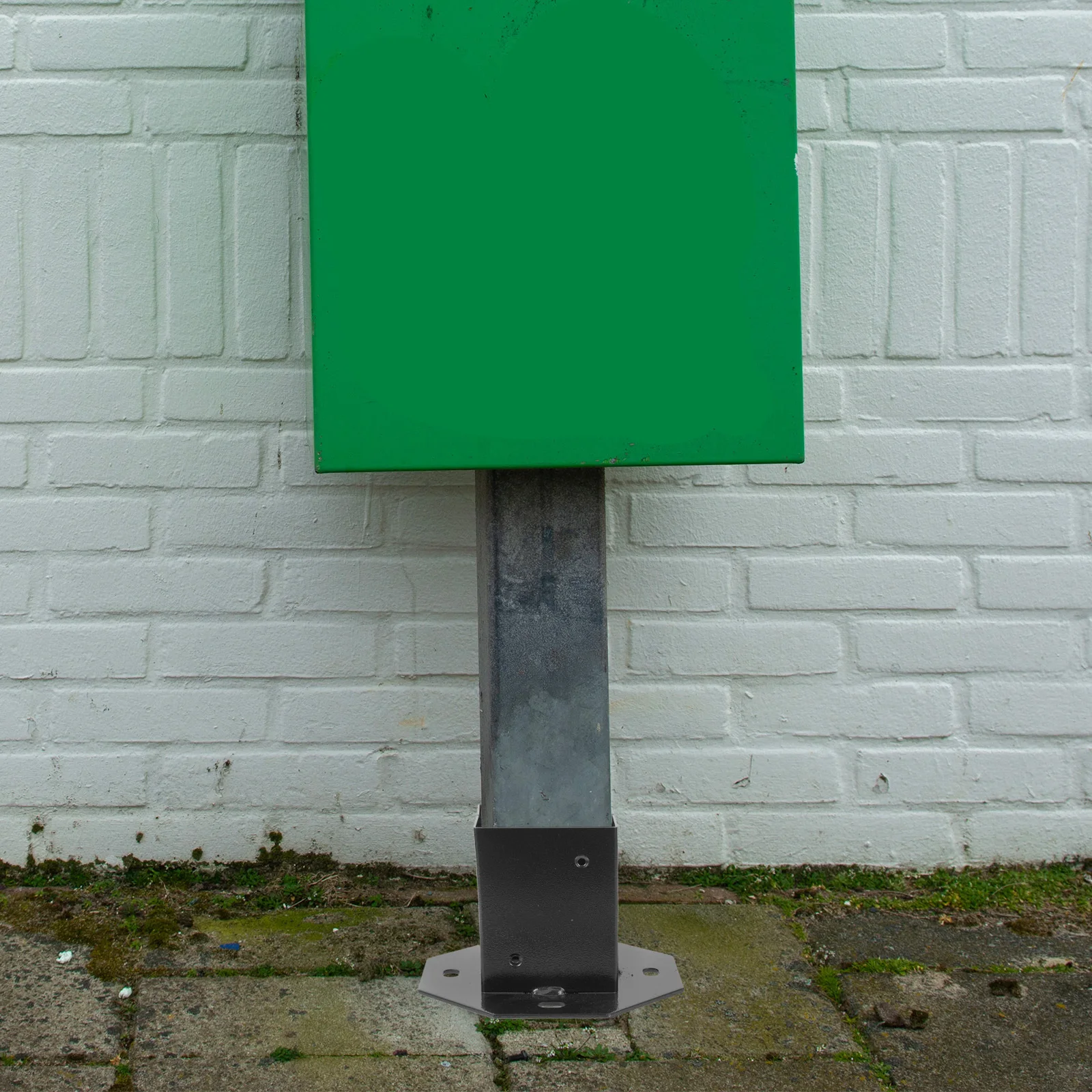 

Practical Post Base Protector Wooden Mailbox Bracket Deck Railing Support Anti Slip Design Mailbox Post Protector