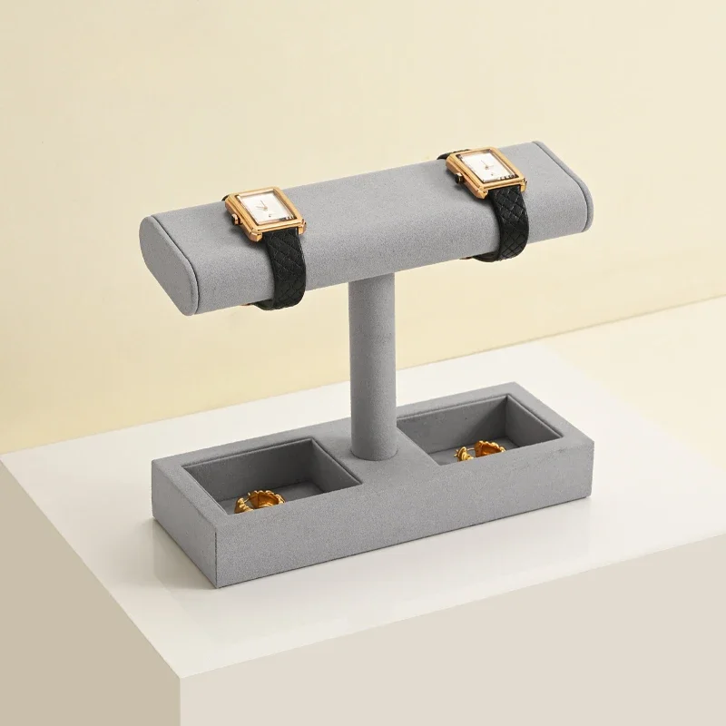 Présentoir de montre-bracelet haut de gamme, présentoir de bijoux de comptoir de bracelet de montre de bracelet de maison