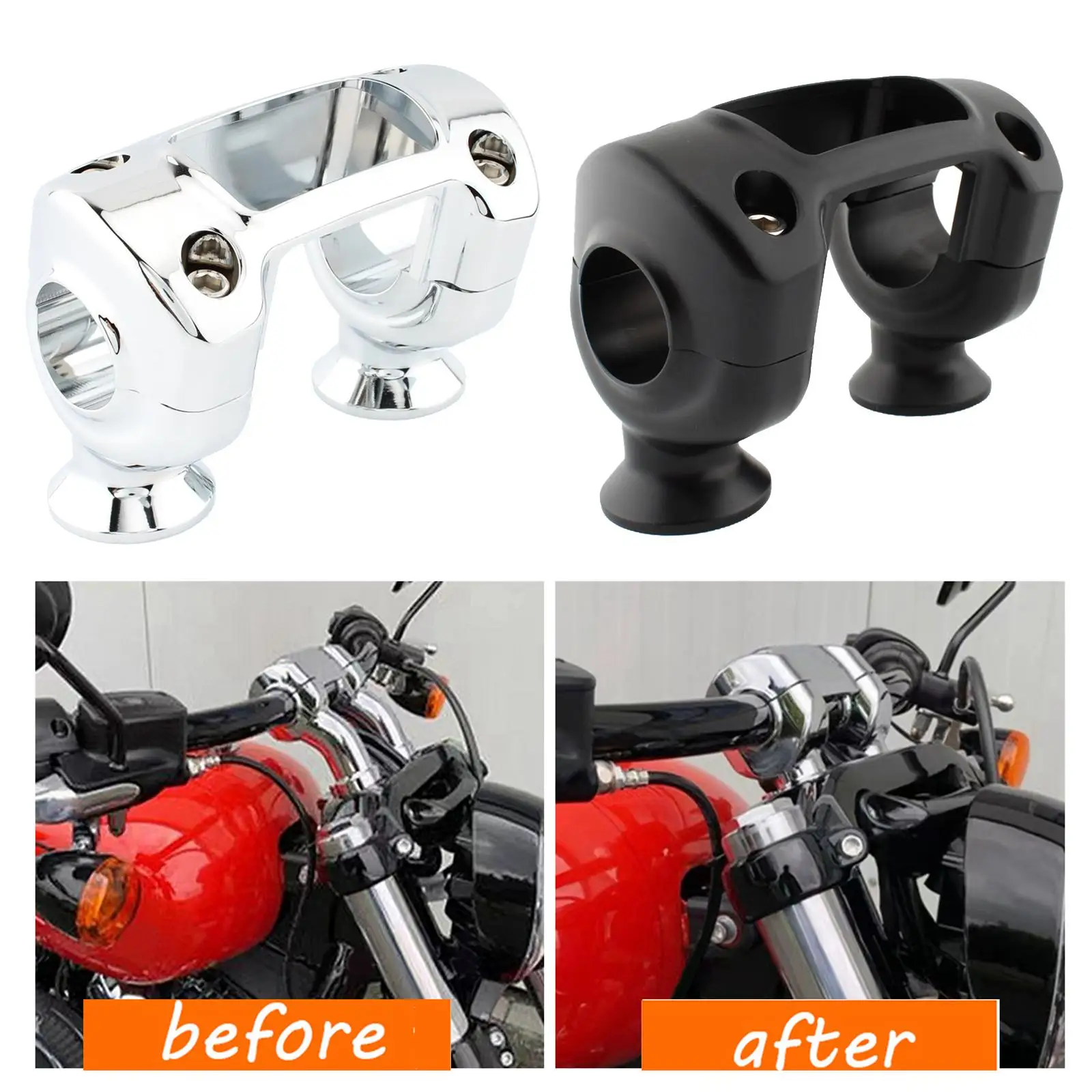

32mm Handlebar Riser Clamp Durable Spare Parts for Breakout 2013–2017