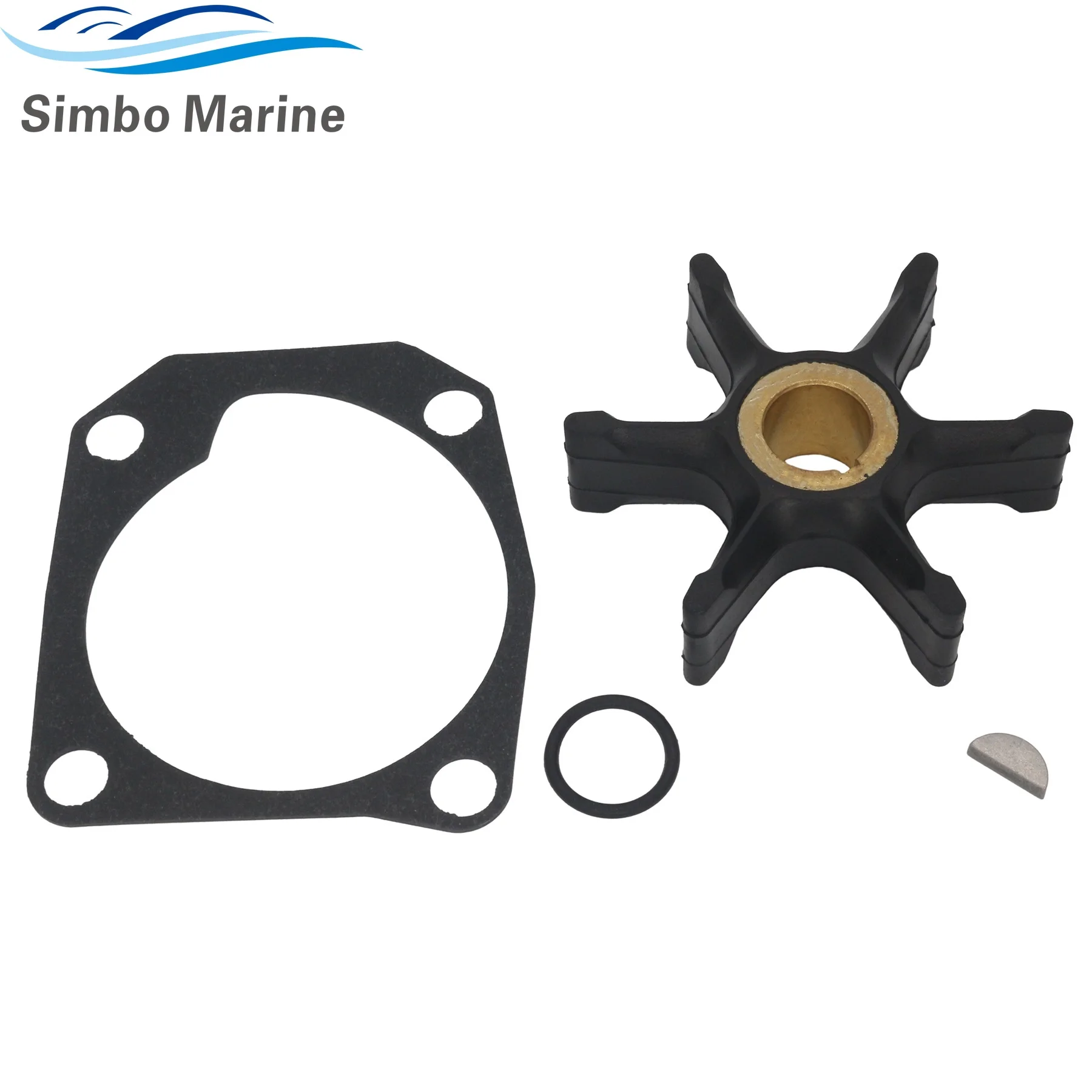 

Water Pump Impeller Kit Compatible with Johnson Evinrude 70HP 75HP 2 Stroke Marine Outboard Engines 0382547 0765431 18-3082