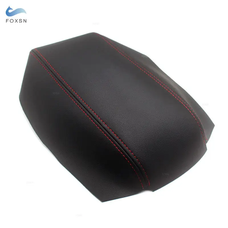 Car Styling Center Console Armrest Box Cover Microfiber Leather Trim For Honda Civic 8th Gen Sedan 2006 2007 2008 2009 2010 2011