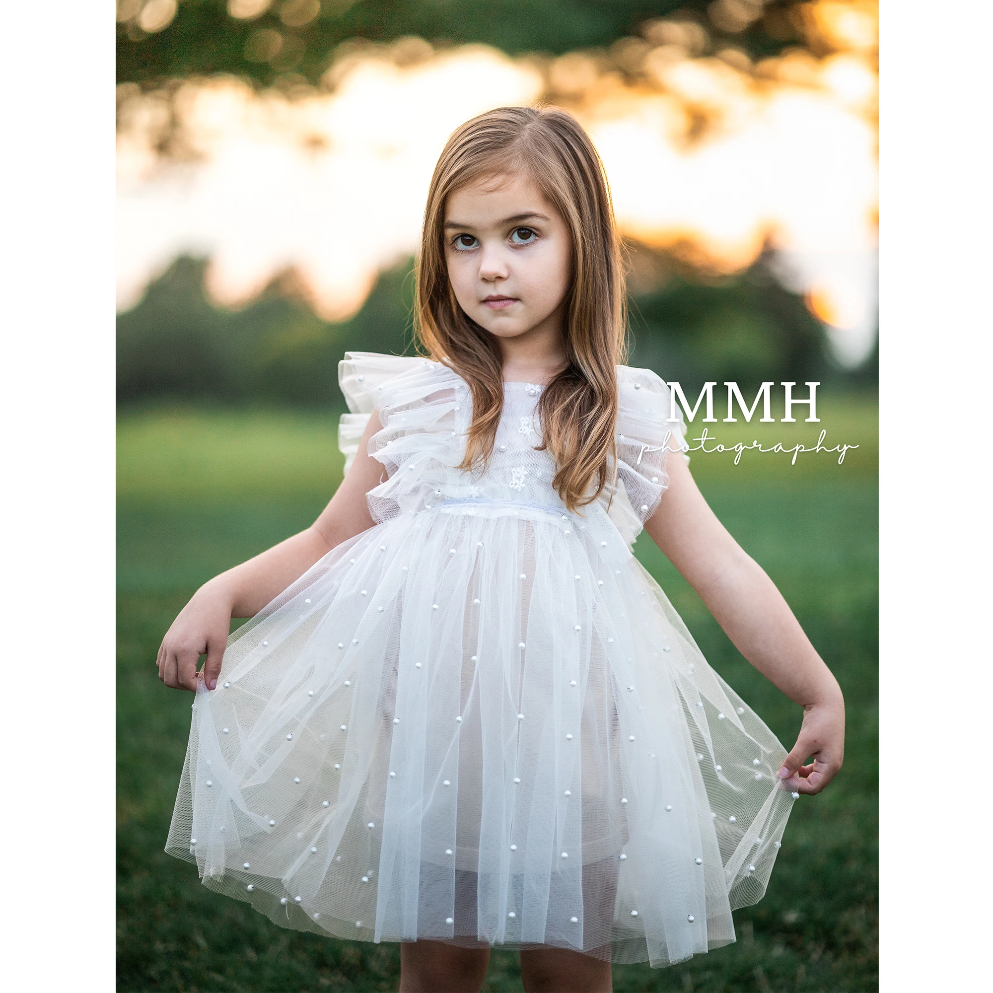 

Don&Judy Boho Ruffle Cotton Little Girls Dress for Summer Wedding Party Pageant Vestidos Bohemian Baby Kids Photography Clothing