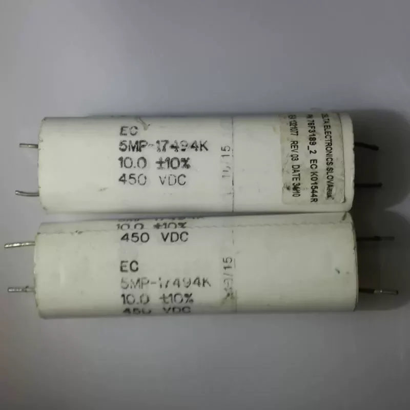 

5 шт. США EC 10 мкФ 450 В металлизированный полипропиленовый пленочный конденсатор