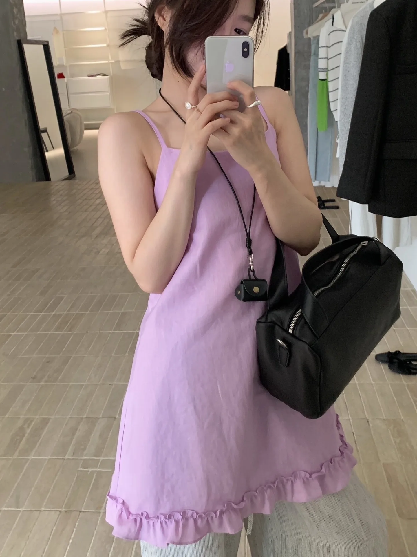 Vestido f chique de verão, fofo em camadas, sem alças, colete, e, versátil, peça única, decote em u, sem marca ...