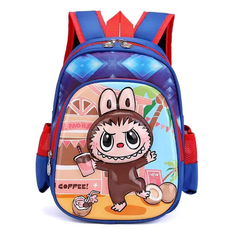 

LABUBU New labubu Children's Schoolbag Primary School Students Grade 1-3 Cartoon Kindergarten Backpack boy girl Storage Bag