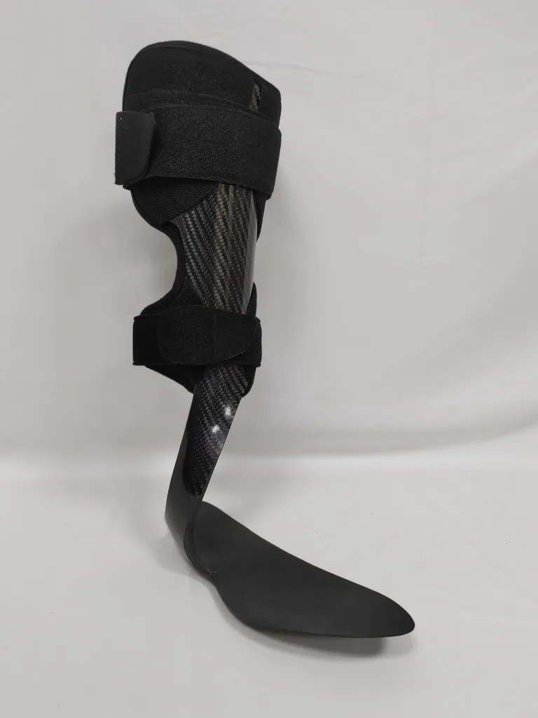 Carbon Fiber Ankle Foot Brace AFO Foot Rest Carbon Fiber