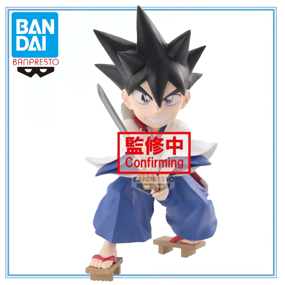 

Original Bandai Spirits BANPRESTO Shin Samurai-den Yaiba Kurogane Yaiba Collection Series Anime Figure Model Toys Garage Kit