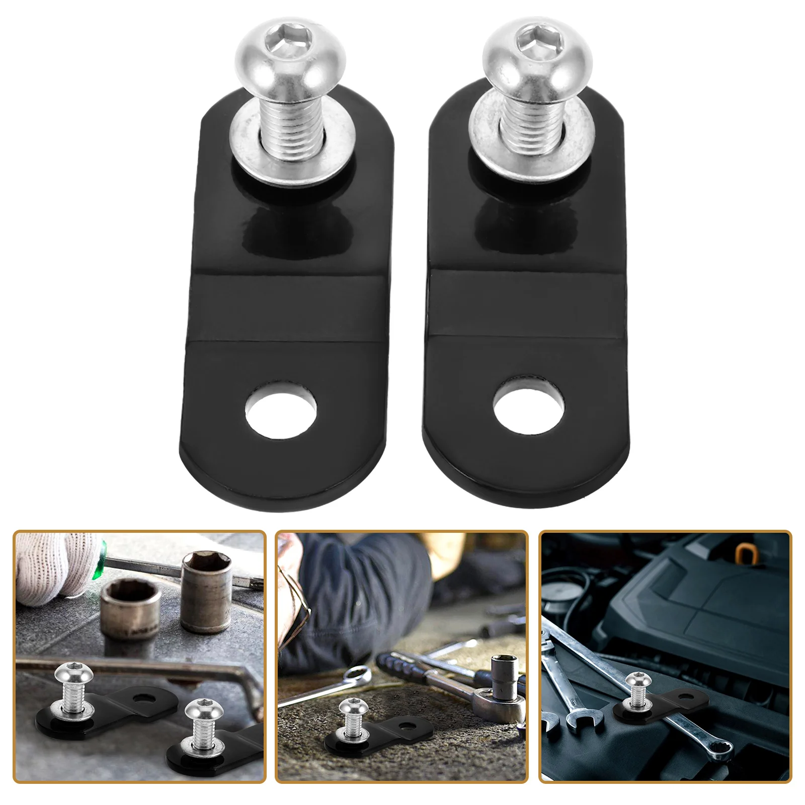 

1 Pair Engine Bracket Motorcycle Riding Bracket Durable Lightweight Scratch Resistant Universal Fit Long Lasting Performance