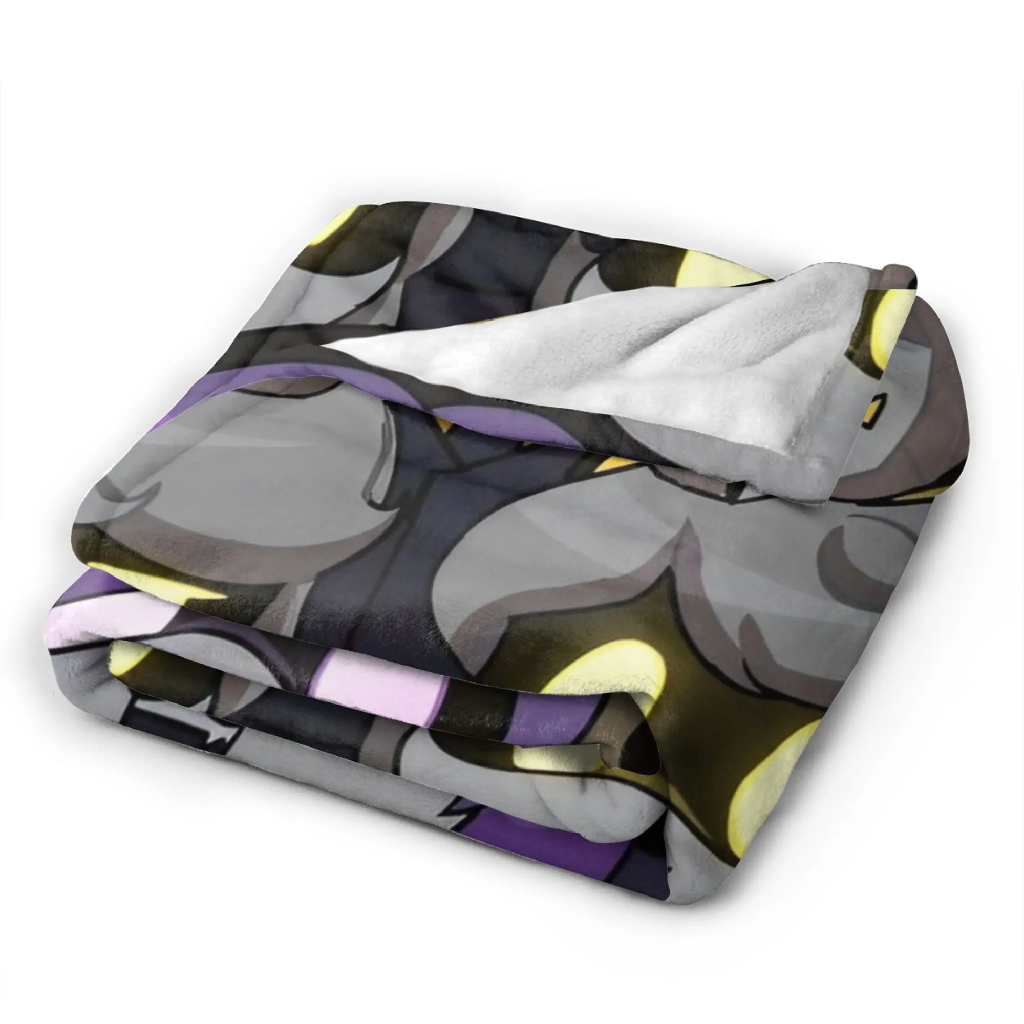 القتل الطائرات بدون طيار بطانية سوداء كوميديا الفانيلا الجدة لينة رمي بطانية للمنزل مطعم الشتاء #3