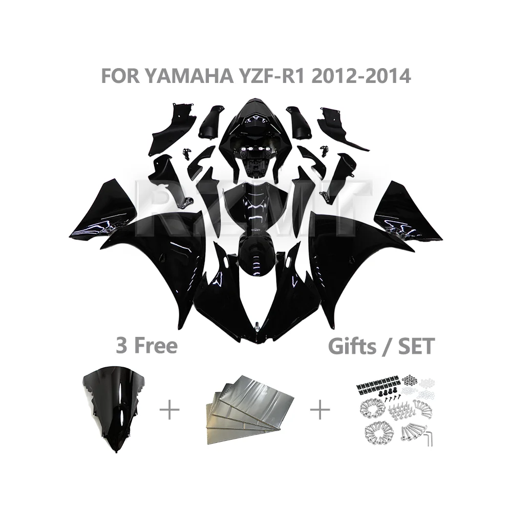 

Комплект обтекателя мотоцикла для YAMAHA R1 YZF 2012-2014 YZF-R1, индивидуальные полностью ABS инъекционные пластиковые детали, комплект кузова Y1013-106a