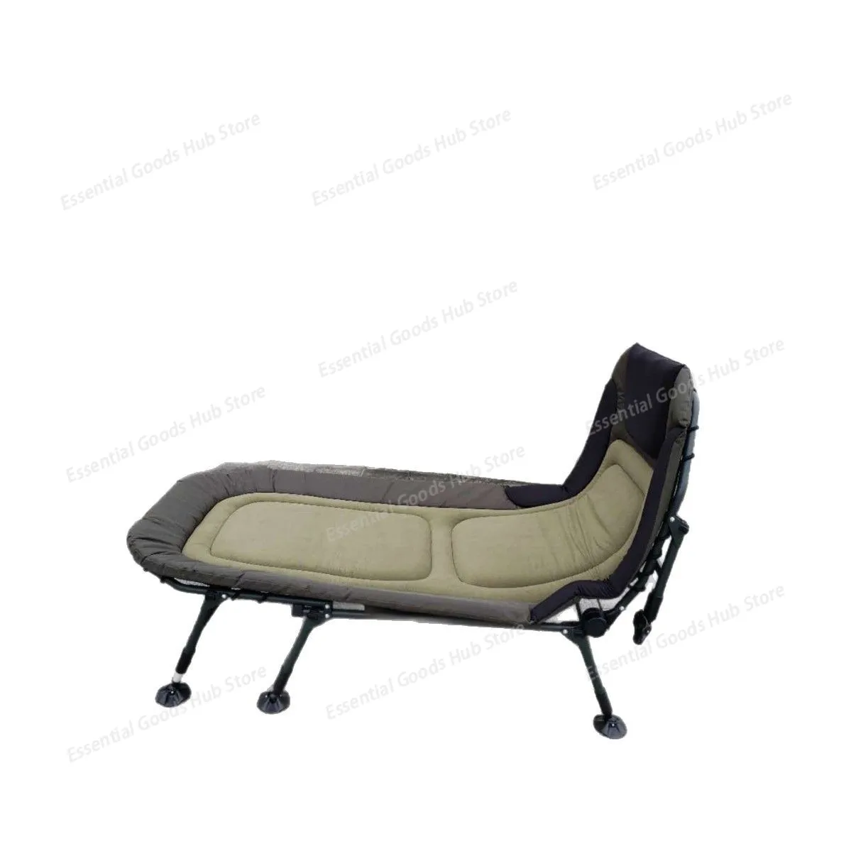 European Style All-terrain Foldable Recliner, Height Adjustable, Oversized, for Napping, Home and Outdoor Use