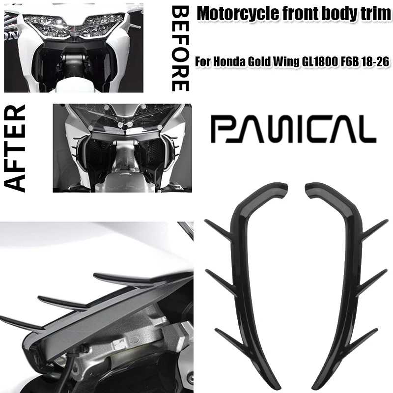 Panical Large Fairing Vent Cover for Honda Gold Wing GL1800 F6B DCT Tour Airbag Motorcycle 2018-2026
