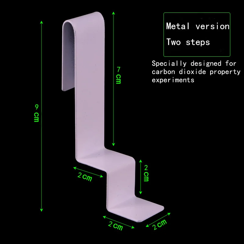 Candle Ladder Carbon Dioxide Property fire extinguishing Principle experimental Device Iron frame with two steps