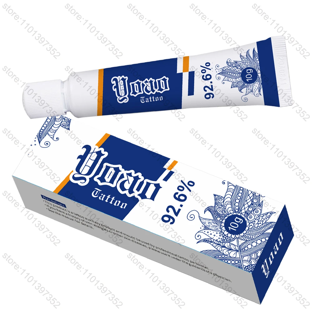 New 92.6% YOAO Tattoo Care Cream Before Permanent Makeup Body Eyebrow Lips Liners Tattoo Cream 10g