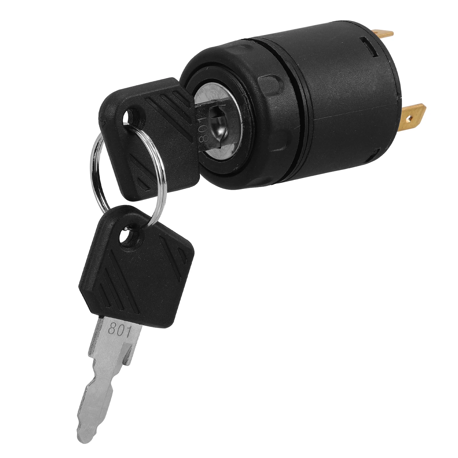 

Universal Ignition Switch Replacement Key Start for Forklift Electric Vehicles Scooters Tractor Starter