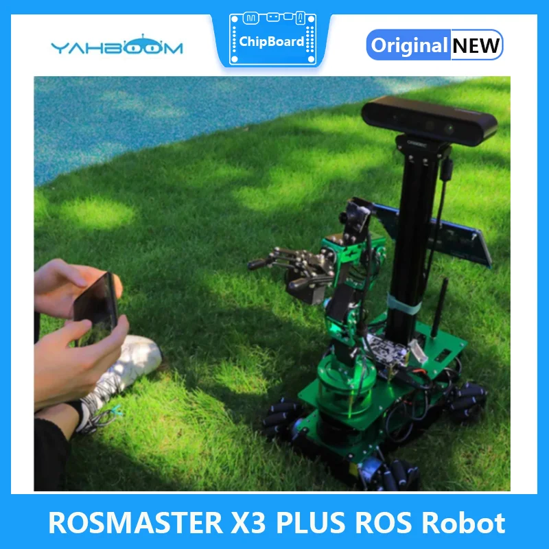 

ROSMASTER X3 PLUS ROS Robot Python Programming For Jetson NANO 4GB/Xavier NX/TX2 NX/RaspberryPi 4B