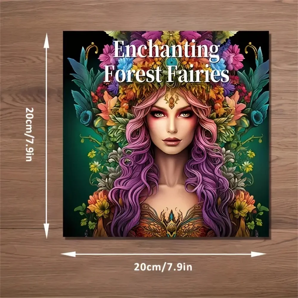 1pc Art Coloring Book 22 Page Coloring Books Gift For Birthday Party Relieve Stress Kill Time Graffiti Painting Drawing Art Book