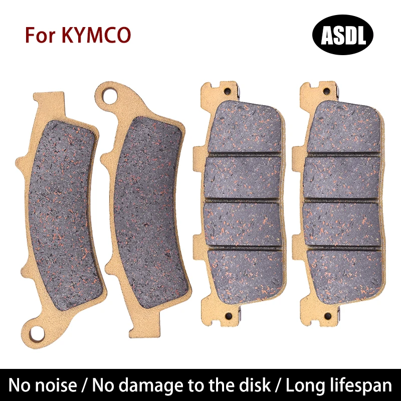 Front Rear Brake Pa…