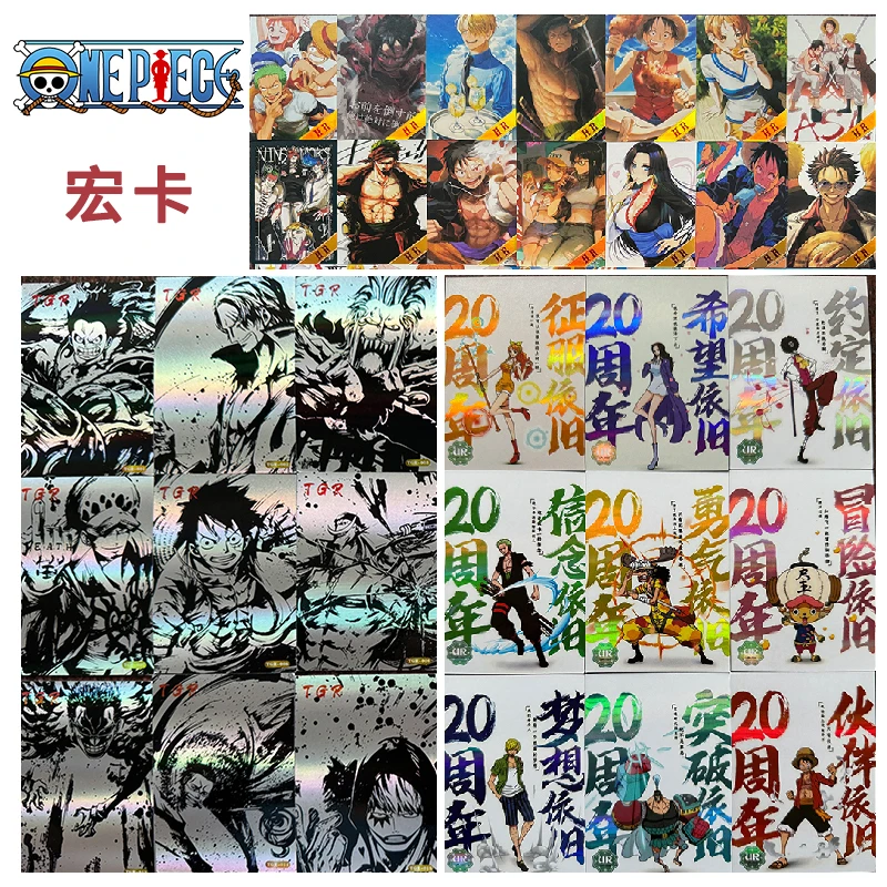 Hongka One Piece Hr-Ssr-Tgr-Ur Series Anime Characters Borsalino Sakazuki Hina Collection Card Christmas Birthday Gift