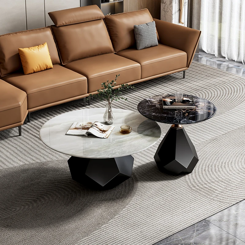 

Modern Nordic Coffee Table Design Unique Luxury Aesthetic Coffee Tables Glam Trendy Mesa De Centro Sala Living Room Furniture