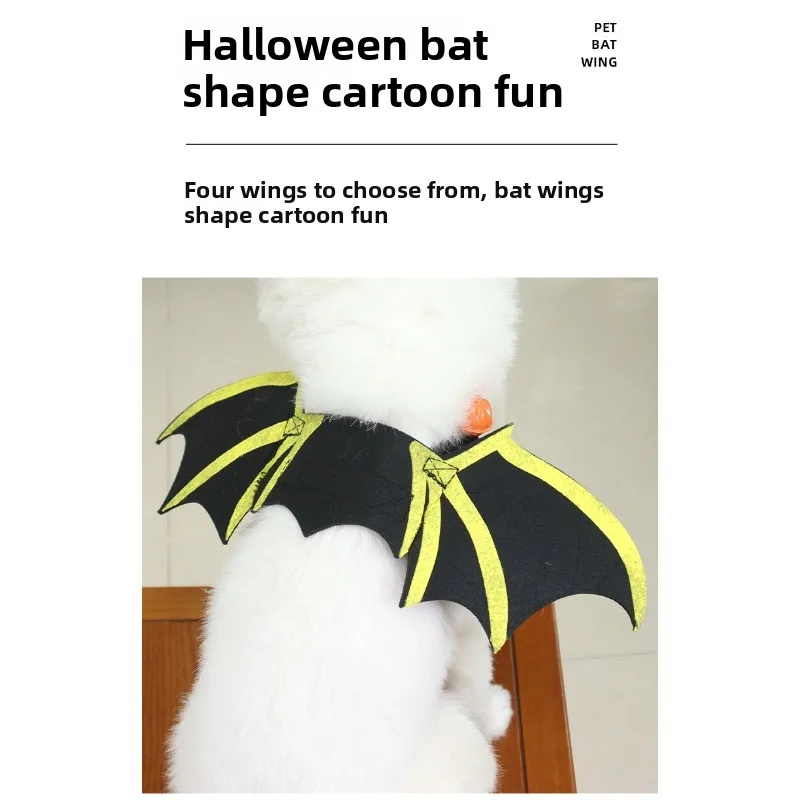 Roupas para animais de estimação, roupas engraçadas e criativas com asas de morcego, roupas para cães e gatos, roupas para cães pequenos