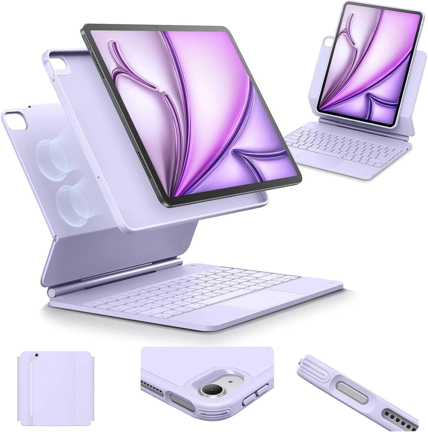 ESR iPad Air 11\" マグネット式キーボードケース Amazon.co.jp: ESR Shift iPad キーボード付きケース, iPad Air 11