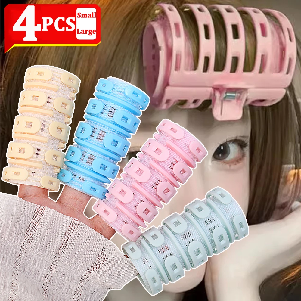 

Random Color Spiral Bangs Curler Lazy Self-adhesive Bangs Curlers Portable Roller Bangs Curling Hair Styling Tools Women Makeup