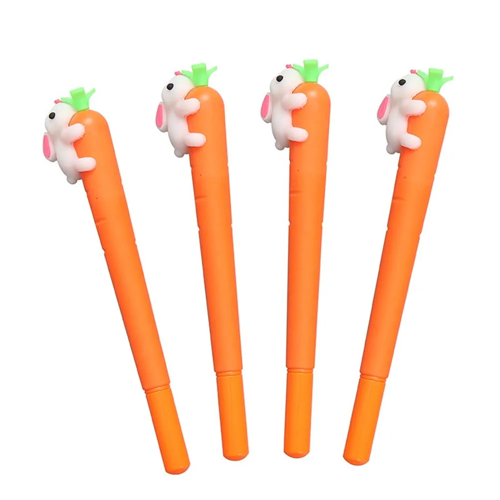 

5PCS Rabbit Shape Fine Tip Cartoon Creative School Office Supplies Kids Gifts Neutral Writing Instruments