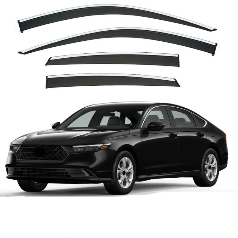 Window Visor Rain Guard Visor Side Window Deflector Weather Shields For Honda Accord 2003 2004 2005 2006 2007 2008 2009 -2025