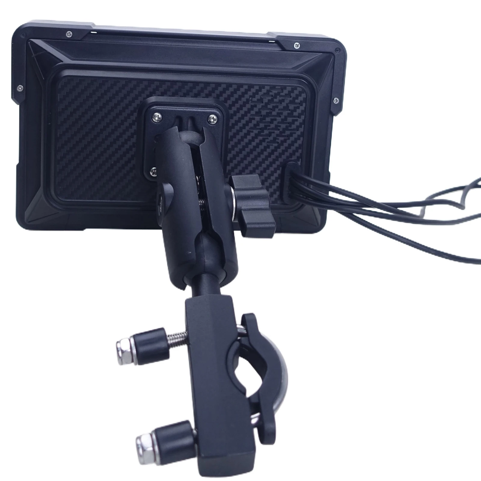 For EO:F93 motorcycle infotainment system 7-inch touch screen 1080P resolution loop recording with GPS trajectory rear BSD V4.0