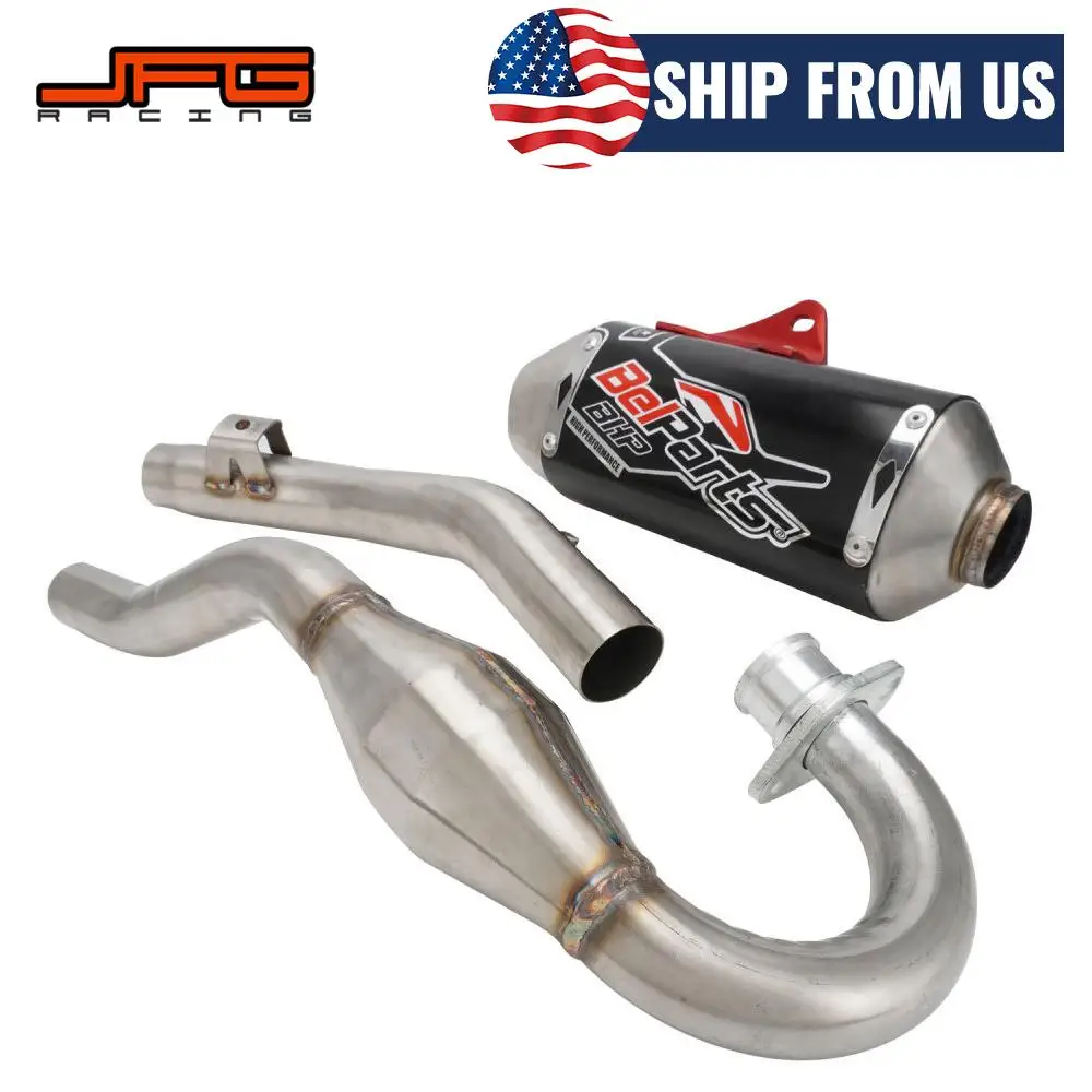 

Средний задний глушитель, полная система, труба для HONDA CRF230F 2003-2015 2016 2017, электрический велосипед для грязи, модифицированный двигатель мотоцикла