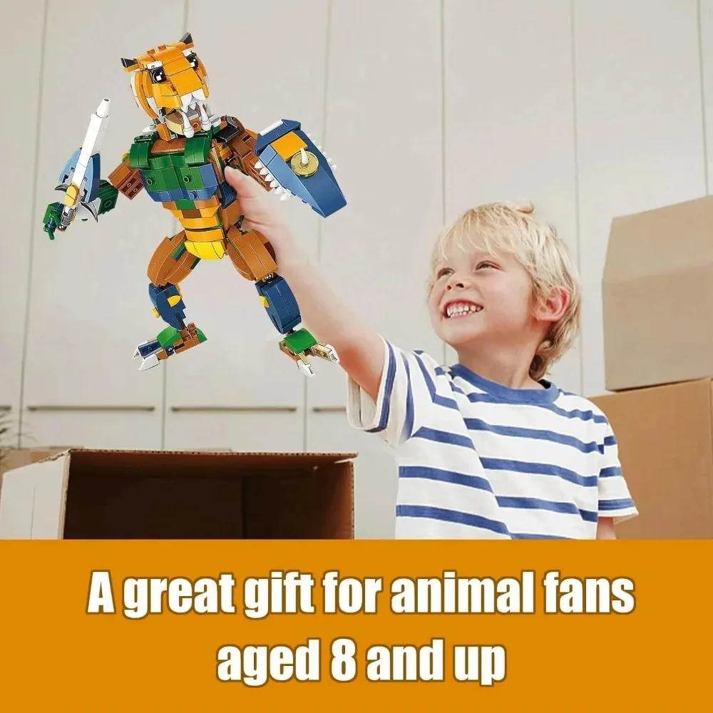 

Трансформируемые строительные блоки 4-в-1, комплект DIY STEM, развивающие игрушки для детей, креативная 3D головоломка, подарок для мальчиков и детей