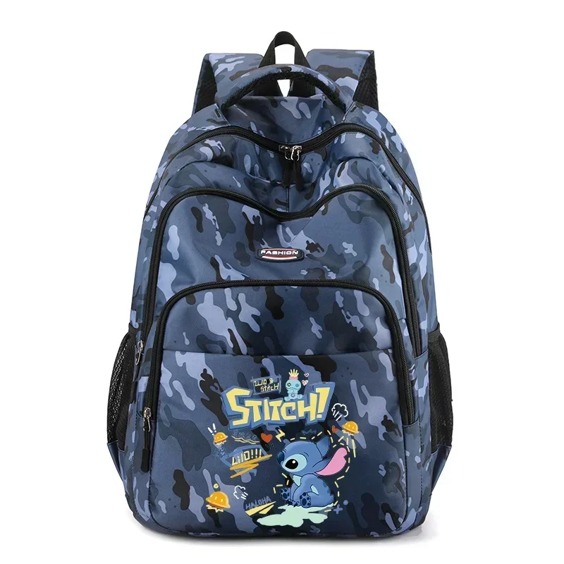 Stitch Disney kobiety Student torby szkolne o dużej pojemności dla dziewczynek nastolatek tornister z wieloma kieszeniami plecak na laptopa prezent