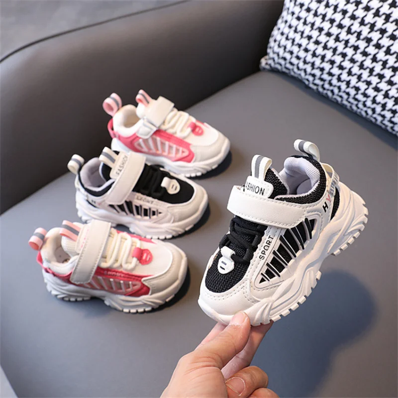 DIMI 2023 Spring/Autumn Kids Shoes Boys Girls Sneakers Fashion Comfortable Breathable Non-Slip Casual Children Sport Shoes