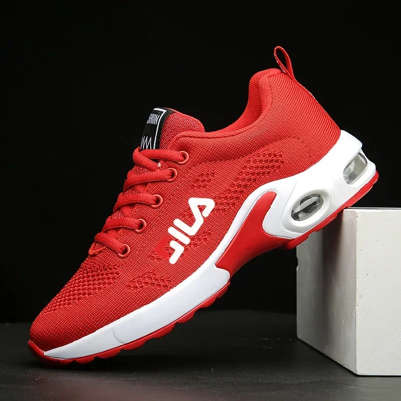 New Running Shoes Ladies Breathable Sneakers Summer Light Mesh Air Cushion Women's Sports Shoes Outdoor Lace Up Training Shoes image 5