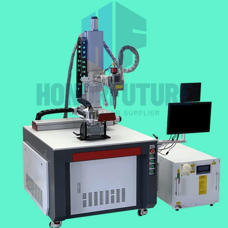 Hot Sale 1.5kw 2kw 3kw Platform Automatic Cnc Fiber Laser Welding Machine for Metal Sheet Welding Pipe Welder