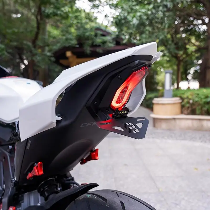 FOR CFMOTO 675SR 675 SR 675SR-R 675SS Motorcycle Parts Rear Tail Light Brake Turn Signals Integrated Led Light License Plate