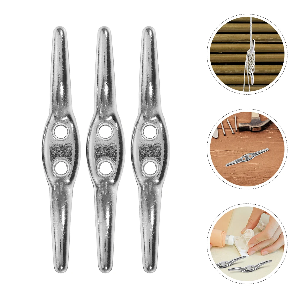 

6Pcs Metal Hooks for Blinds and Curtains Versatile Cord Management Stylish Stainless Steel Window Shade Accessories