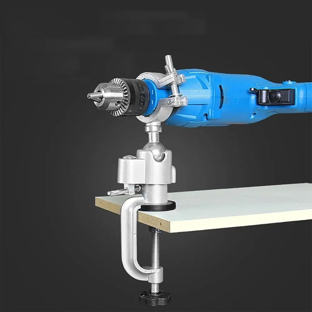 

Aluminium Alloy Electric Drill Stand Holder Fixing Bracket Clamp-on Angle Grinder Bracket Hand Tool Rotation Grinder Holder