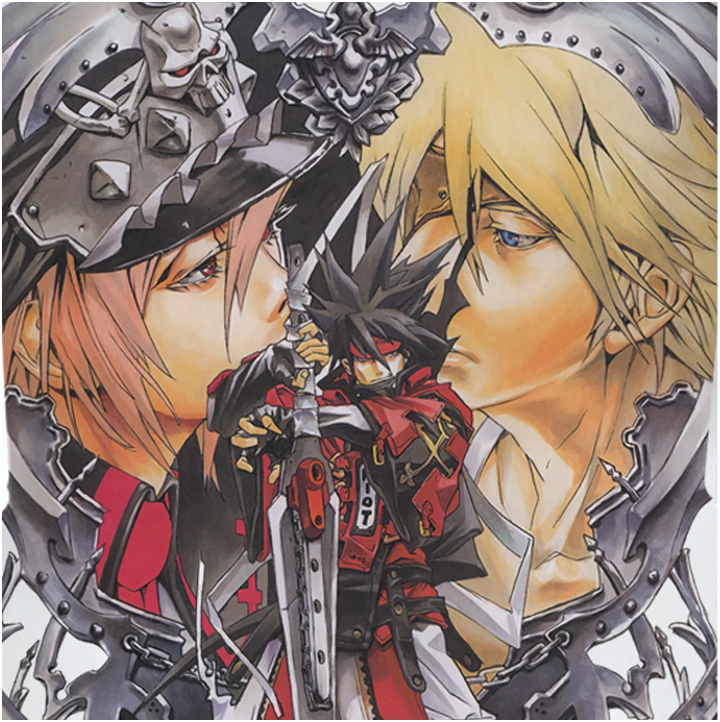 2025 Winter and Autumn Full Time Guilty Gear American Pure Cotton Printed T-shirt, Summer Loose INS Street Trend Brand Unisex