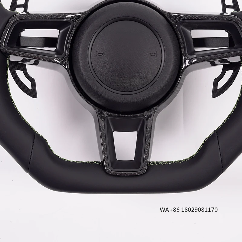 مناسبة لتعديل عجلة القيادة مخصصة لتخصيص عجلة القيادة الجلدية الكاملة #3